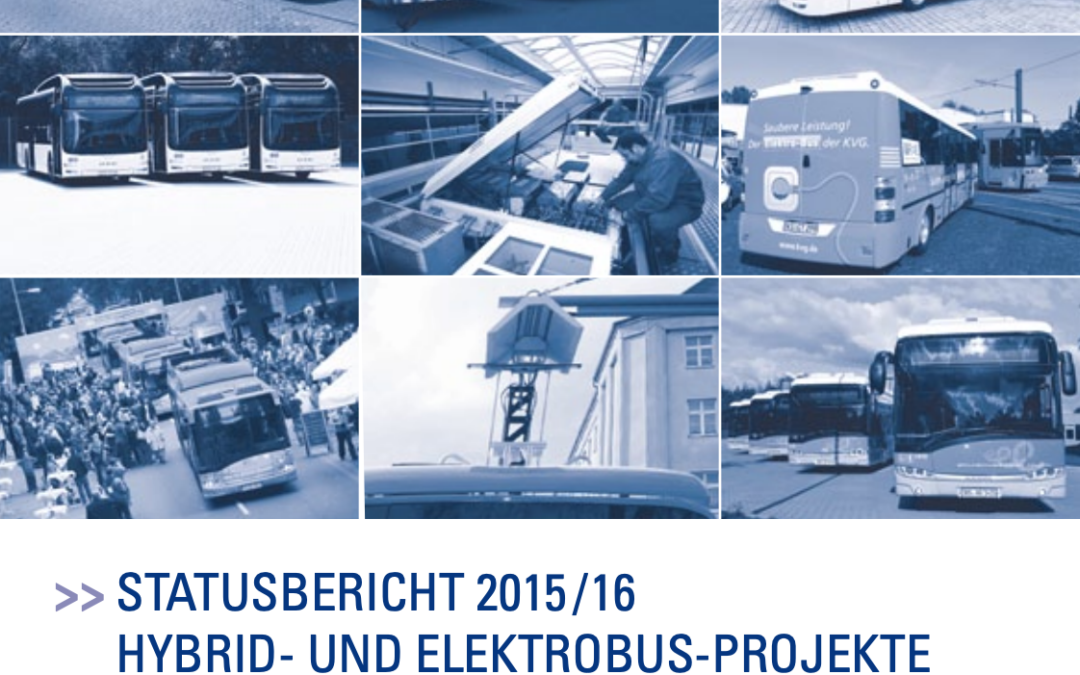 2016 – Statusübersicht „Hybrid- und Elektrobusprojekte“