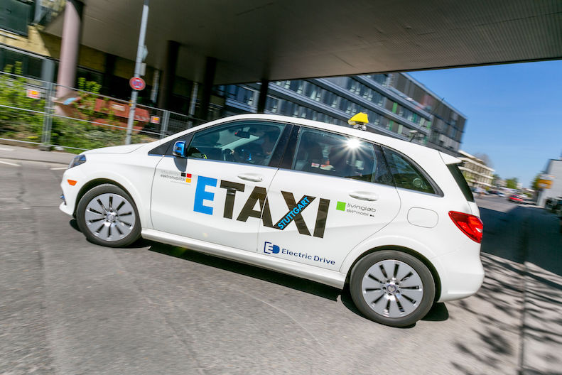 Aufbau einer Schnelllade-Infrastruktur für E-Taxis in Stuttgart